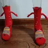 Nuevos Calcetines Navideños Populares de Amazon Transfronterizos Otoño e Invierno Algodón Calcetines Magnéticos de Moda Calcetines de Media Pantorrilla Fabricante