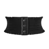 Em estoque Feminino cintura borla cadarço emagrecedor cinto renda largo cintura laço moda cinto decorativo