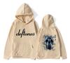 Sudadera con capucha y estampado de rayas de comercio exterior, de manga larga, moderna, para otoño e invierno, para hombre y mujer.