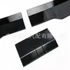 Modificação de Carro Asa de Vento Fixa Spoiler Traseiro de Três Seções Lâmina ABS Estilo Universal Porta-Malas Modelo Ajustável Sem Furo