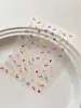 Yitu Gelatina Mini Pegatinas de Uñas Frutales Coloridas Lindas Pequeñas Frescas Populares Patrón de Hormiga Pegatinas Decorativas Yt7078