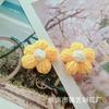 Flores Pompones al por Mayor, Flores de Hilo Tejidas a Mano, para Pinzas de Cabello DIY, Ropa, Bolsos, Zapatos, Calcetines, Accesorios, Materiales, Flores