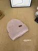 Gorro de Lana Mezclada 2025 Otoño e Invierno Nuevo Estilo Estilo Perezoso Gorro de Punto Versátil para Mujer Pareja Protección para los Oídos Gorro para el Frío Tendencia