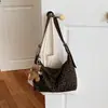 Cross2026 Nova Coleção Outono Bolsa Europeia e Americana Estampa de Leopardo Grande Capacidade para o Dia a Dia Ombro Único Transversal Moda Versátil Bolsa de Axila