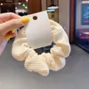 Acessórios de Cabelo Primavera e Verão Estilo Coreano Ins Ornamentos Simples de Cabelo Coloridos Elásticos de Cabelo Pig Intestine Coloridos Flores de Cabelo para Mulheres Scrunchies Grandes Faixas de Cabelo