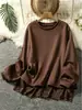 Exportación de Fábrica Fuente Talla Grande Ropa de Mujer Transfronteriza Holgada y Elegante Tallas Grandes Tops Venta de Liquidación Colección