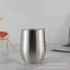 Taza de Huevo Swig Transfronteriza por Dentro y por Fuera Acero Inoxidable 304 Doble Capa al Vacío Copa para Vino Tinto Copa de Cáscara de Huevo Copa de Huevo en Forma de U Venta al por Mayor