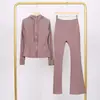 Conjunto Lulu Df de Jaqueta com Capuz Estampada e Calça Flare, Gola Alta Justa, Zíper Dourado Elástico, Roupa para Fitness Yoga