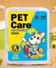 Lenços Umedecidos para Pets Pacote com 80 Unidades Grande para Gatos e Cachorros, Lenços Sem Enxágue para Limpeza de Manchas de Lágrimas nos Olhos e Desodorização