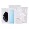 10,5*15cm Saco Ziplock Filme Perolado Saco Osso Yin Yang Saco Plástico Transparente Selado Saco para Embalagem de Cabo de Dados Atacado