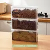 Caja de refrigerador de cocina especializada BNBSS con tapa, transparente y visible, para almacenar especias, canela y cáscara de mandarina seca, gran capacidad