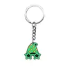 Centenas de St. Pingentes de Chaveiro Dia de São Patrício, Decorações de Chaveiro Chapéu Verde DIY de Borracha Macia em PVC, Itens de Presente
