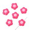 Acrílico de correspondência de cores DIY contas de girassol frisado artesanal cabelo corda cocar pulseira jóias acessórios contas soltas