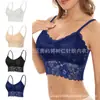 Ebay Wish Lazda Temu Conjunto de Bustier de Encaje Transfronterizo Ropa Interior Sexy Transpirable Conjunto de Algodón Puro en la Entrepierna
