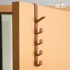Colgador de Pared con Gancho, Fila Larga de Ganchos, Estante de Almacenamiento, Perchero, Estante de Almacenamiento de Pared, Sin Taladro, Sin Rastro, para Uso Doméstico