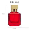 Em Estoque Frasco de Perfume Quadrado 30ml, Alto Valor Estético, Frasco Borrifador de Perfume Tipo Pressão, Frasco de Perfume Vazio, Frasco de Perfume de Vidro