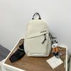 Mochila para Estudiantes, Bolso Bandolera de Hombro, Mismo Estilo para Hombres y Mujeres, Bolsa de Pecho para Ciclismo y Viajes, Bolso de Mano, Bolsa de Lona Deportiva de Gran Capacidad
