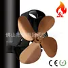 Venta caliente de comercio electrónico transfronterizo con ventilador de chimenea magnético de pared de alta temperatura, tubo de succión de humo magnético, ventilador térmico