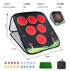 Tapete de Jogo de Bola Pegajosa Dupla Face, Dispositivo de Treino de Putt, Adequado para Uso Interno e Externo, Múltiplas Formas de Jogar, Brinquedo de Jogo de Bola Pegajosa