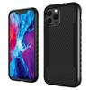 Adecuado para funda de teléfono móvil Apple 15ProMax Soporte magnético iPhone 15 Funda protectora Magsafe Fibra de carbono