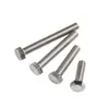 Tornillos de Acero Inoxidable en Stock, Pernos Hexagonales Externos 304, Tornillos Hexagonales Completamente Roscados, Pernos de Acero Inoxidable Extendidos