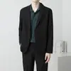 Nueva Chaqueta de Traje Casual de Otoño para Hombre ins Moderna Delgada Versátil de Negocios Holgada Fresca con Caída Traje Superior