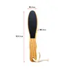 Rope Madera Pino Frotar Pies Doble Cara Molinillo de Pies Lima de Madera para Pies Herramienta de Pedicura para Eliminar Piel Muerta y Callos