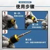 Adaptador Rápido de Vástago Hexagonal, Conector Rápido para Brocas, Adaptador de Socket de Liberación Rápida de Bloqueo Automático para Taladro Eléctrico