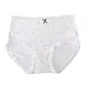Pantis Ligeros de Encaje Estampado Estilo Japonés para Niñas, de Seda Helada de Cintura Media con Lazo, de Algodón Transpirable Fino en la Entrepierna para Verano