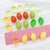 Acrílico Simulado Tridimensional Limão Acessórios para Joias DIY Pulseira com Contas Colar Pingente para Celular Material Contas Soltas