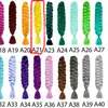 Peluca de Fibra Química Trenzas Grandes para Hombres y Mujeres Extensiones de Cabello Personalizadas 165g 41Pulgadas X-Pression Trenzas Cabello