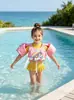 Chaleco salvavidas de unicornio arcoíris para natación infantil Anillo flotador para bebé Manga de agua Traje de flotación de espuma