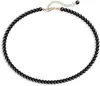 Colar Feminino de Pérolas Sintéticas, Gargantilha com Contas 8Mm6Mm, Bijuteria de Pérolas Artificiais, Pedra Natural