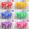 Mesas y Sillas para Jardín de Infancia, Juego de Mesa Infantil, Mesa de Juguetes para Bebé, Juego Completo de Mesa de Plástico para Juegos, Escritorio de Aprendizaje, Mesa Ajustable