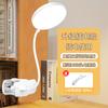 Lámpara de Escritorio con Protección Ocular, Luz Nocturna Específica para Estudio con Pinza, Lámpara de Cama Recargable LED para Estudiantes de Dormitorio, Regalo Transfronterizo para Estudiantes