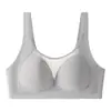 Sujetador de Copa Completa con Cobertura Amplia, Estilo Bandeau Anti-Exposición para Mujer, Minimiza el Busto Grande, Transpirable, Soporte Lateral para el Pecho, Sujetador Delgado