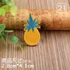 Parche Bordado de Frutas de Dibujos Animados Lindo y de Moda Flor Pequeña Parche Decorativo para Ropa Reparación de Agujeros Subsidio