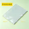 Bolsa com Zíper A6 Bolsa Transparente de PVC A5 Bolsa para Documentos de Armazenamento Bolsa de Informação Porta-Caderno Porta-Cartão de Visita A7 Bolsa com Folhas Soltas