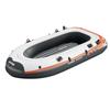 Caiaque Inflável Espessado para Exterior Familiar Barco de Pesca Resistente ao Desgaste Barco de Assalto Elevado Duplo para Rafting Multi-Pessoa Barco Inflável