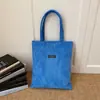 Invierno Nuevo Versátil Casual Simple Pana Bolso de Mujer Gran Capacidad Estudiante Viajero Bolso de Mano Bolso de Axila Bolso de Hombro