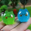 Nuevos Adornos Luminosos de Gatito Lindo para Escritorio Accesorios para Joyería DIY Resina Estereoscópica Decoraciones para Jardinería de Paisaje Micro
