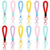 Cordão de Celular de Inverno Chaveiro da Moda Pingente de Pelúcia Boneca Macaron Brinquedo de Boneca para Garrafa de Água Cordão para Mala