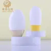Botella de Protector Solar de 50g en Stock, Botella de Loción de 30g, Botella de Crema de Manos, Botella de Plástico Material PP al por Mayor, Materiales de Empaque Cosmético