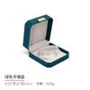 Caja de Empaque Octagonal de Piel Sintética de Alta Calidad para Joyería con un Tacto de Lujo, Adecuada para Anillos, Pendientes, Collares y Joyería Chapada en Oro