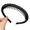 Diadema de Peine de Dientes de Colores para Mujer, Diadema de Tela con Dientes para Lavarse la Cara, Antideslizante, No Aplasta el Cabello, Pinza para el Cabello que No Tira del Cabello
