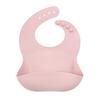Babero grande transfronterizo de silicona para recién nacidos, babero fácil de limpiar, suministros para bebés, babero impermeable