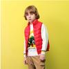 Chaleco de plumón para niños, forro interior para niños mayores, niños y niñas, chaqueta sin mangas para otoño e invierno, cuello alto, conjunto a juego para padres e hijos