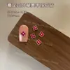 Alta Calidad Nuevo Arte de Uñas Trébol de Cuatro Hojas Joyería de Circonita Aleación Tridimensional Incrustada con Diamantes Alta Retención de Color Accesorios para Uñas Desgastables Venta al por Mayor