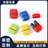 Em estoque Material de envoltório de haste fria de nariz de furo duplo Sleepy Driving Sucção de nariz de óleo frio Material de envoltório de nariz portátil com furos