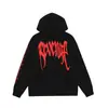Otoño e invierno marca de moda Revenge revenge suéter grueso con capucha para hombre casual disponible naranja palma algodón abrigo al por mayor